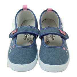 American Club Sneakers in the mouth with an American leather insole blue pink 4