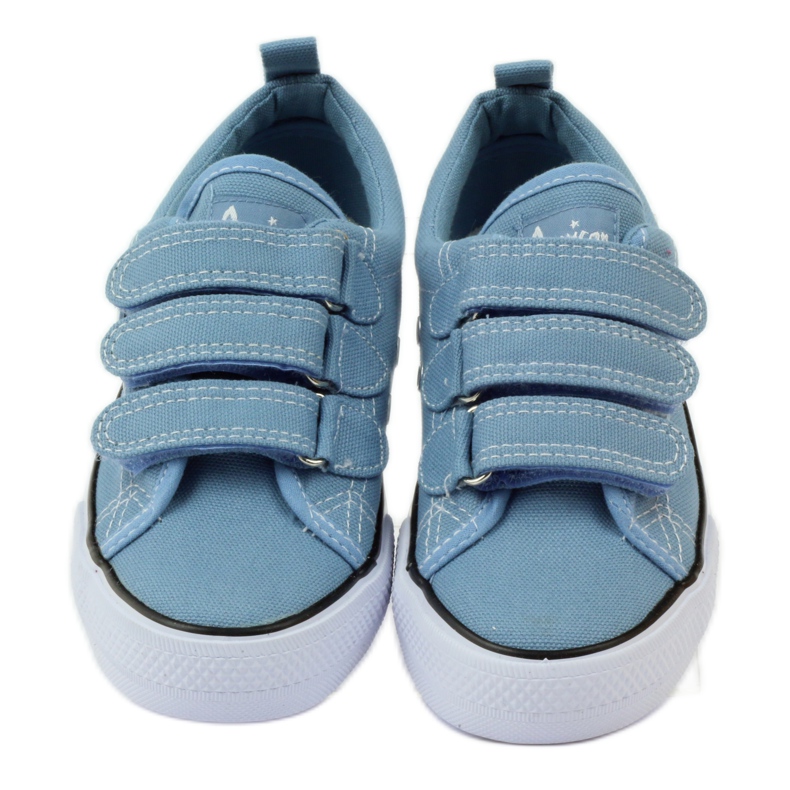 American Club American blue velcro sneakers 4