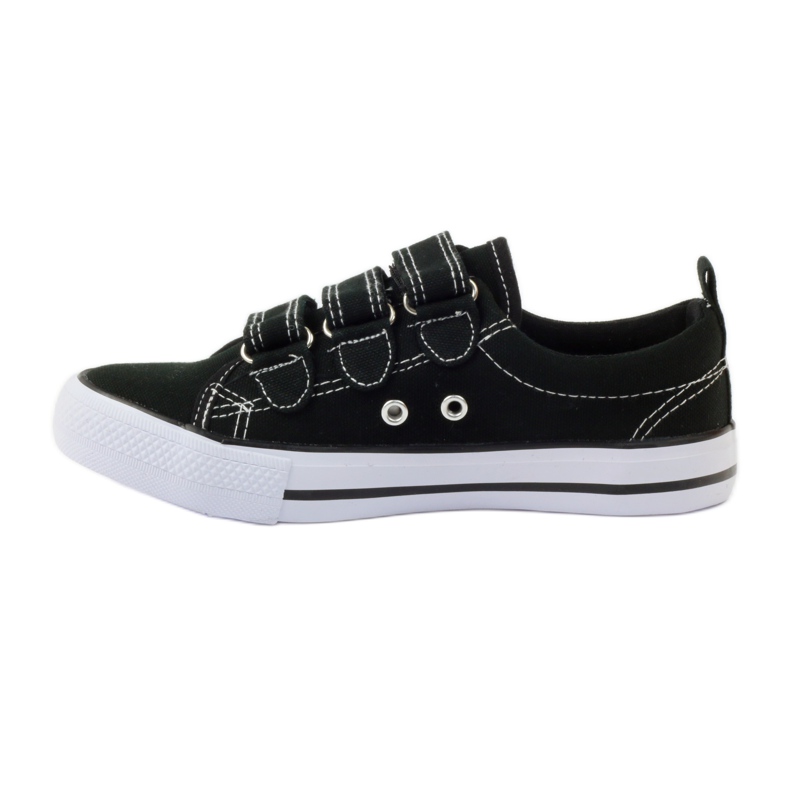 American Club Black American Velcro sneakers 2