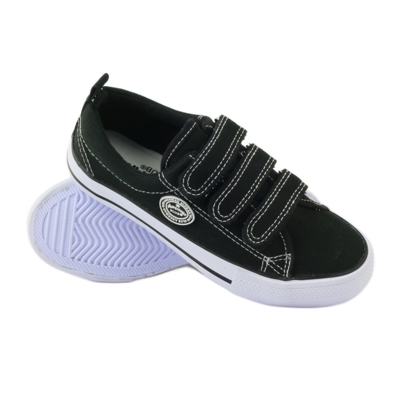 American Club Black American Velcro sneakers 3
