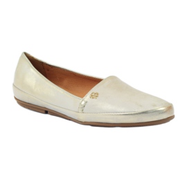 Badura lords ballerinas 6352 gold golden 1