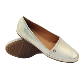 Badura lords ballerinas 6352 gold golden 3
