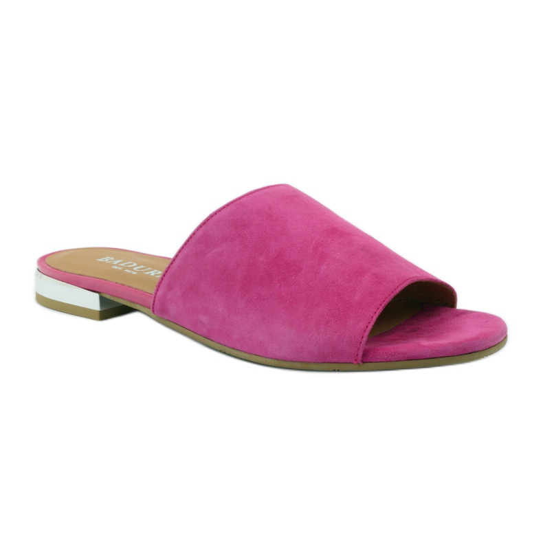 Elegant slippers Badura 5155 fuchsia pink 1