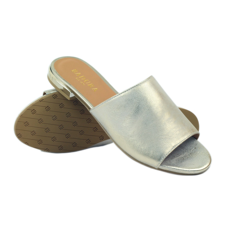 Elegant Badura 5155 gold slippers golden 3