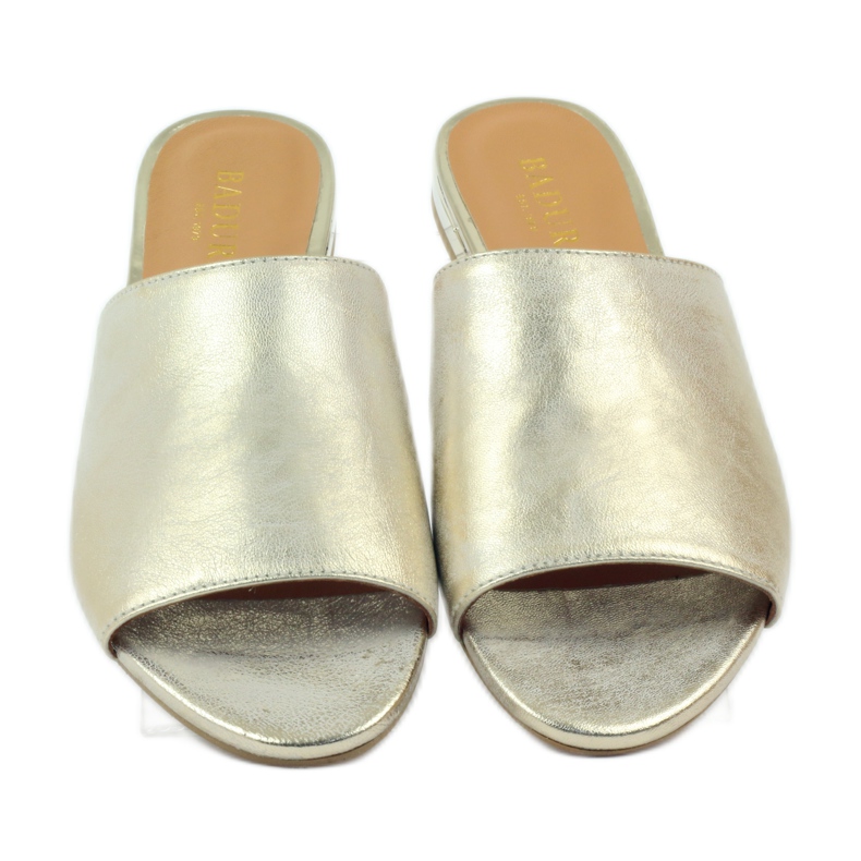 Elegant Badura 5155 gold slippers golden 4