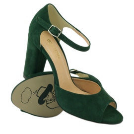 ESPINTO 246 green sandals red 3