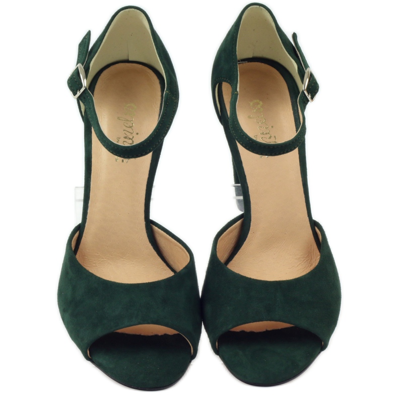 ESPINTO 246 green sandals red 4