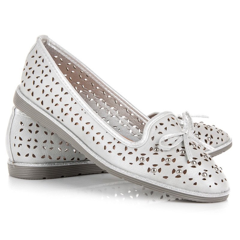 Sergio Todzi Openwork loafers grey 2