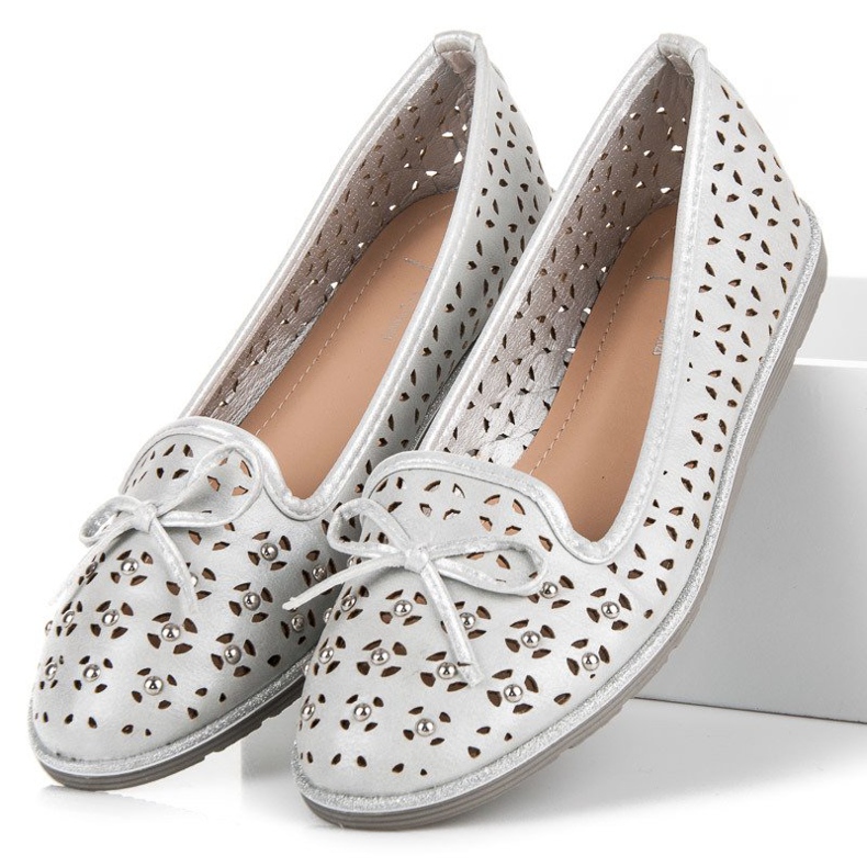 Sergio Todzi Openwork loafers grey 1