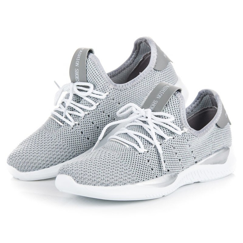 Gray slip-on sneakers grey 2