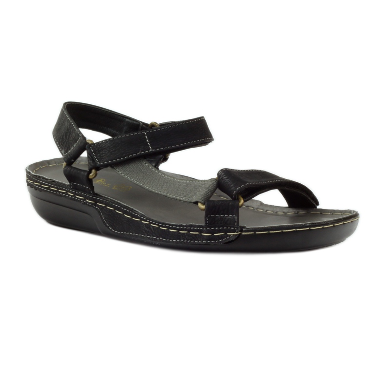 M.Daszyński Jesus sandals, black leather insole 1
