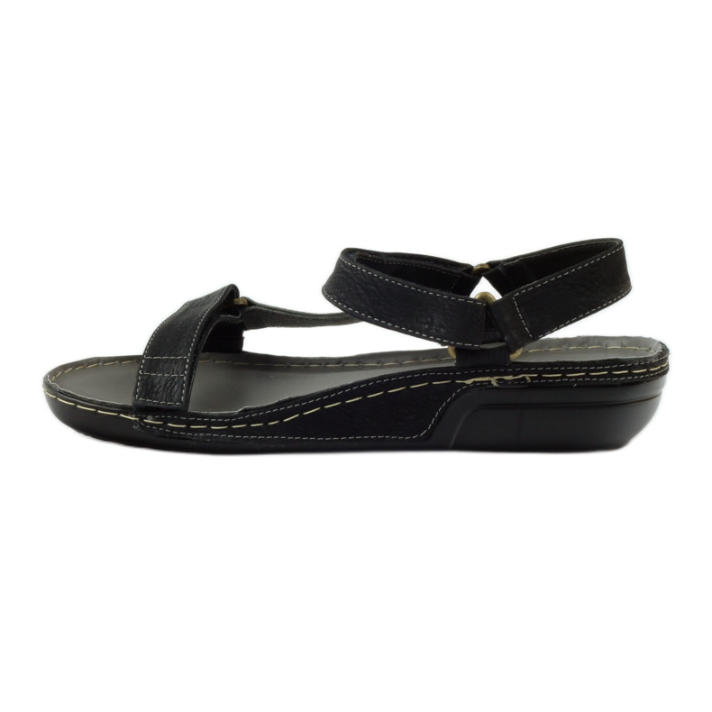 M.Daszyński Jesus sandals, black leather insole 2