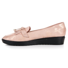 Queen Vivi Fashionable loafers for spring pink 1
