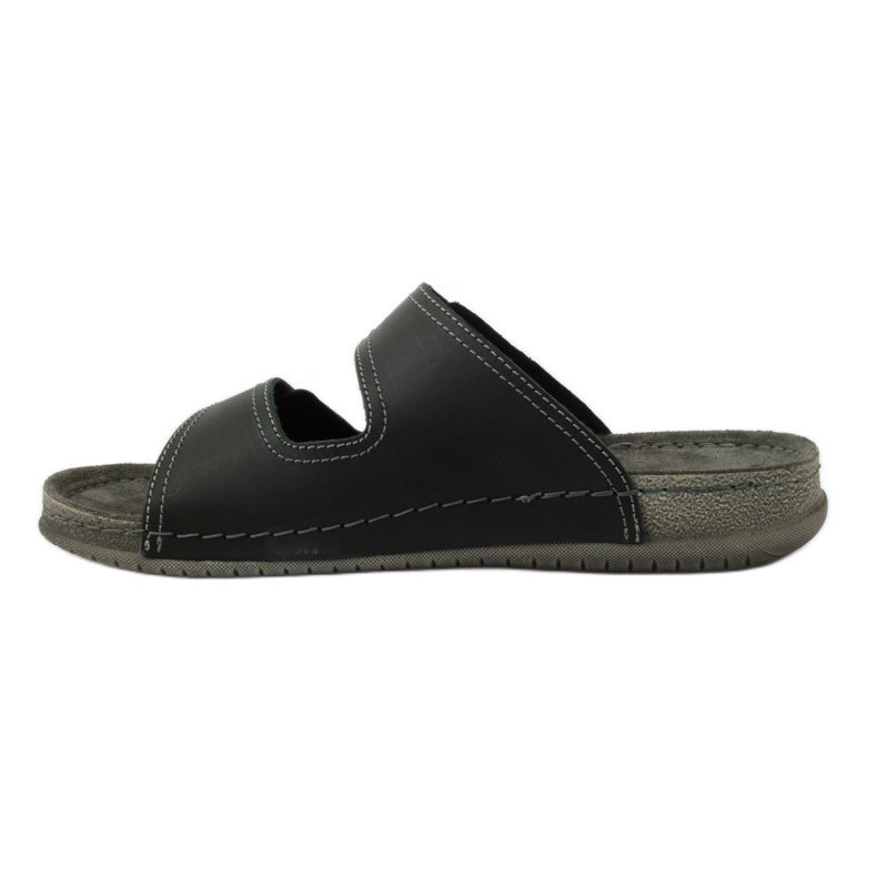 Inblu TH06 Velcro fastened flip-flops black 2