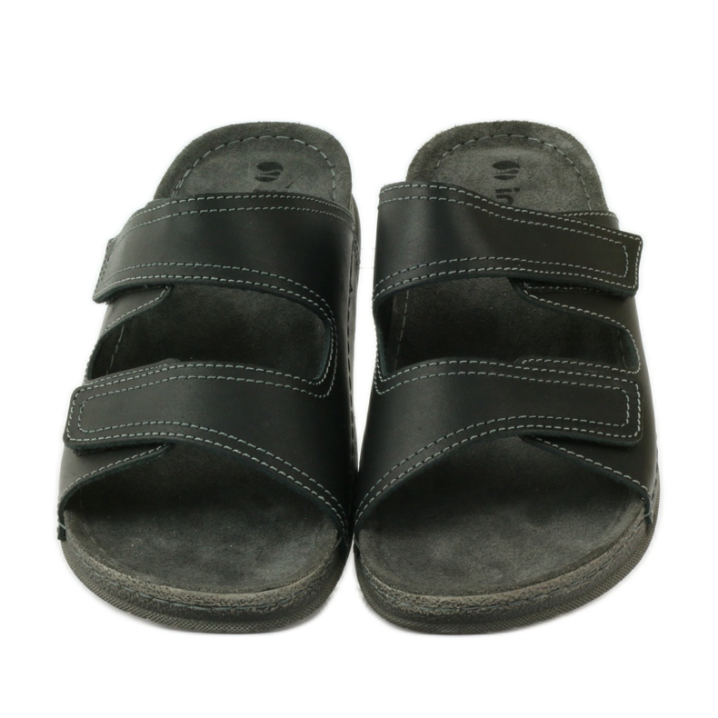 Inblu TH06 Velcro fastened flip-flops black 4
