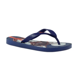 Ipanema children's flip -flops with a wolf navy blue 1