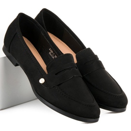 Sweet Shoes Black slip-on loafers 2 Sweet Shoes Black slip-on loafers 2