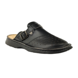 Orthopedic medical black sandals 1 Orthopedic medical black sandals 1