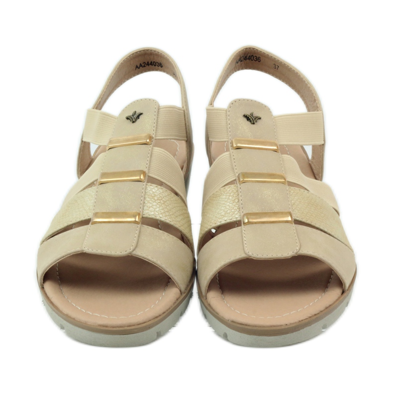 Super comfortable Aloeloe sandals brown yellow 4 Super comfortable Aloeloe sandals brown yellow 4