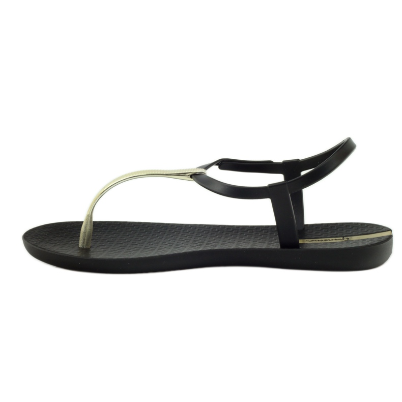 Ipanema 82283 black gold flip-flops yellow 2