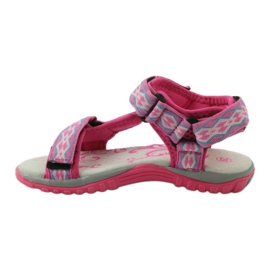 American Club Sandals with an American 5268 leather insert purple pink 2