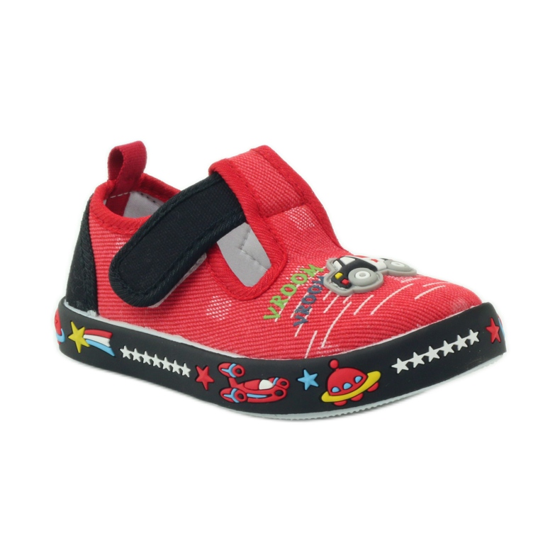 American Club American leather insole sneakers red black 1