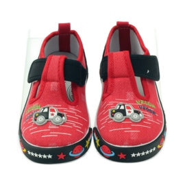 American Club American leather insole sneakers red black 4
