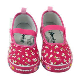 American Club American leather insole sneakers pink 4