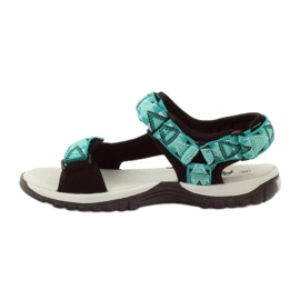 American Club Sandals with an American 6102 leather insert green black 2