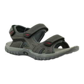 American Club Sandals with an American 6201 leather insert grey 1