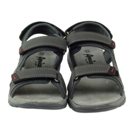 American Club Sandals with an American 6201 leather insert grey 4