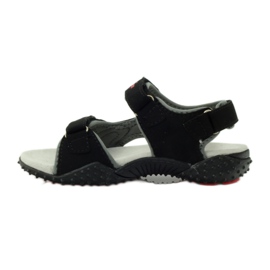 American Club Sandals with an American 5267 leather insert black 2