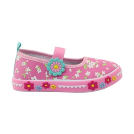 American Club American leather insole sneakers green yellow pink 1