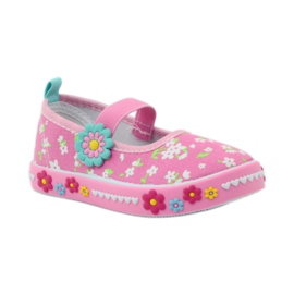 American Club American leather insole sneakers green yellow pink 2