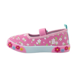 American Club American leather insole sneakers green yellow pink 3