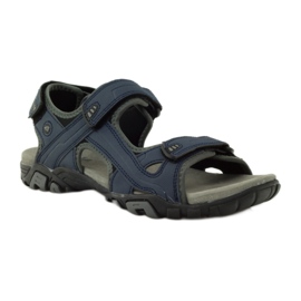American Club American 0072 navy blue sports sandals grey 1 American Club American 0072 navy blue sports sandals grey 1