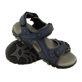American Club American 0072 navy blue sports sandals grey 3 American Club American 0072 navy blue sports sandals grey 3