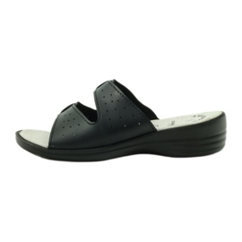 American Club Comfortable medical slippers American 2/2018 black 2