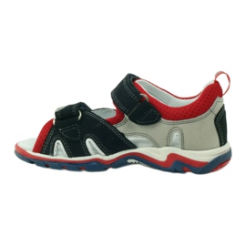 Velcro sandals Bartek 16187 grey 2