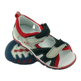 Velcro sandals Bartek 16187 grey 3