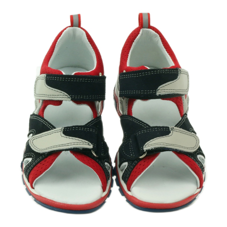 Velcro sandals Bartek 16187 grey 4