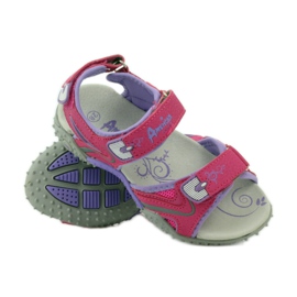 American Club Sandals with an American 8580 leather insert pink violet 3