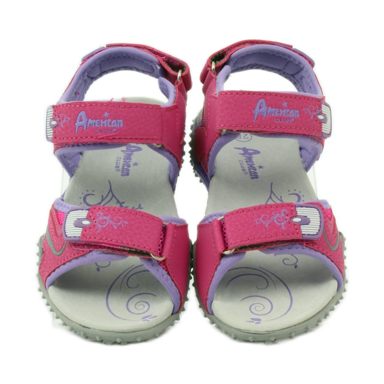 American Club Sandals with an American 8580 leather insert pink violet 4