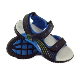American Club Sandals with an American 5261 leather insert black blue green 3 American Club Sandals with an American 5261 leather insert black blue green 3