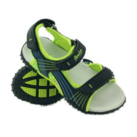 American Club Sandals with an American 5261 leather insert green black 3