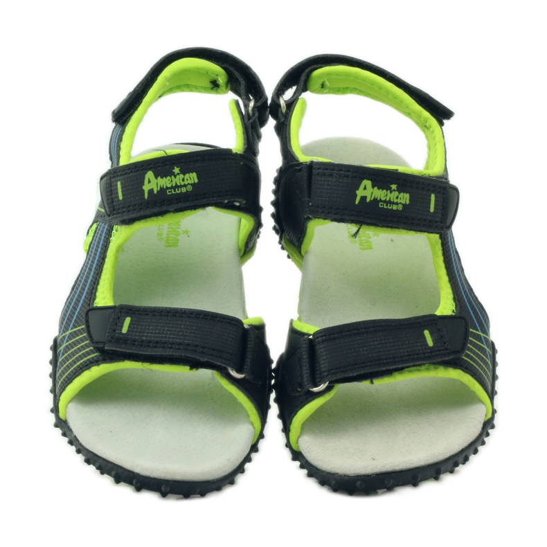 American Club Sandals with an American 5261 leather insert green black 4 American Club Sandals with an American 5261 leather insert green black 4