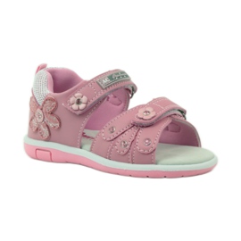 American Club Sandals with an American 87285 leather insert pink 1