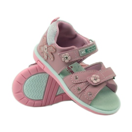 American Club Sandals with an American 87285 leather insert pink 3