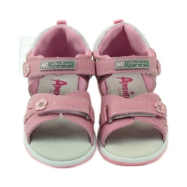 American Club Sandals with an American 87285 leather insert pink 4