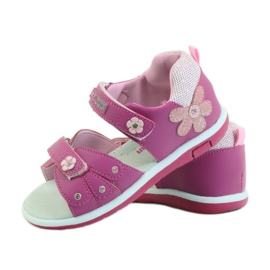 American Club Sandals with an American 87285 leather insert pink 3